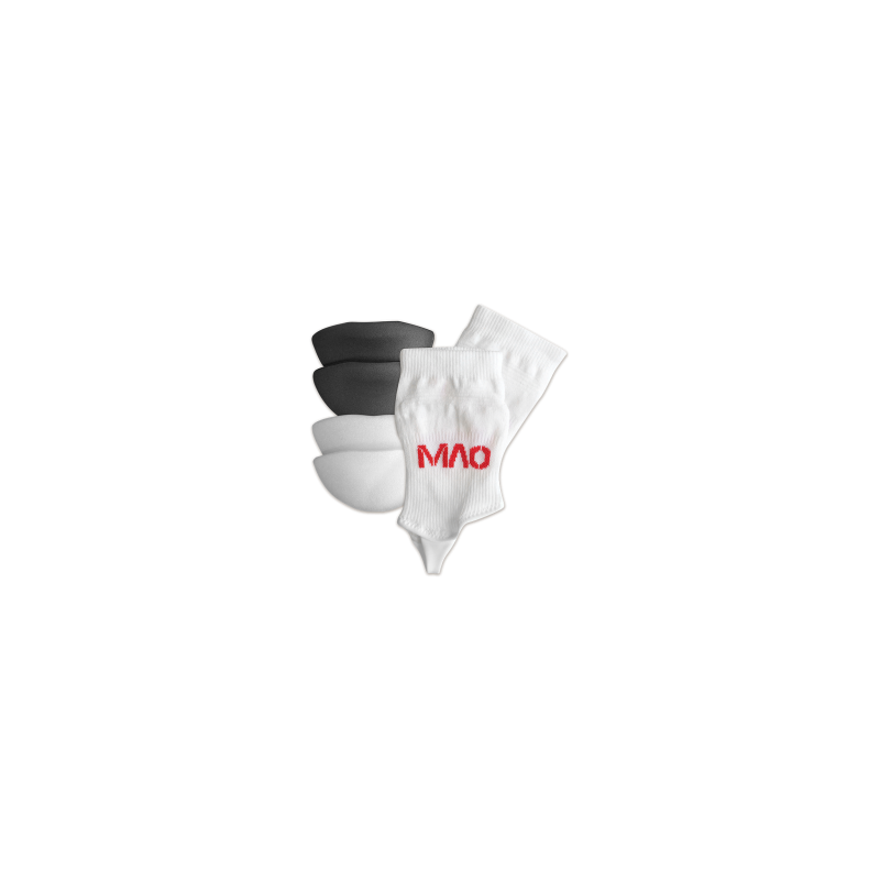 MAO Large White Red Logo