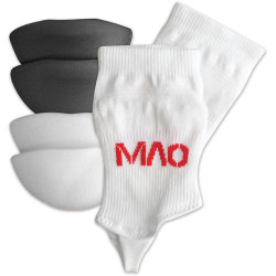 MAO Medium White Red Logo