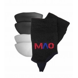 MAO Large Black Red Blue Red Logo