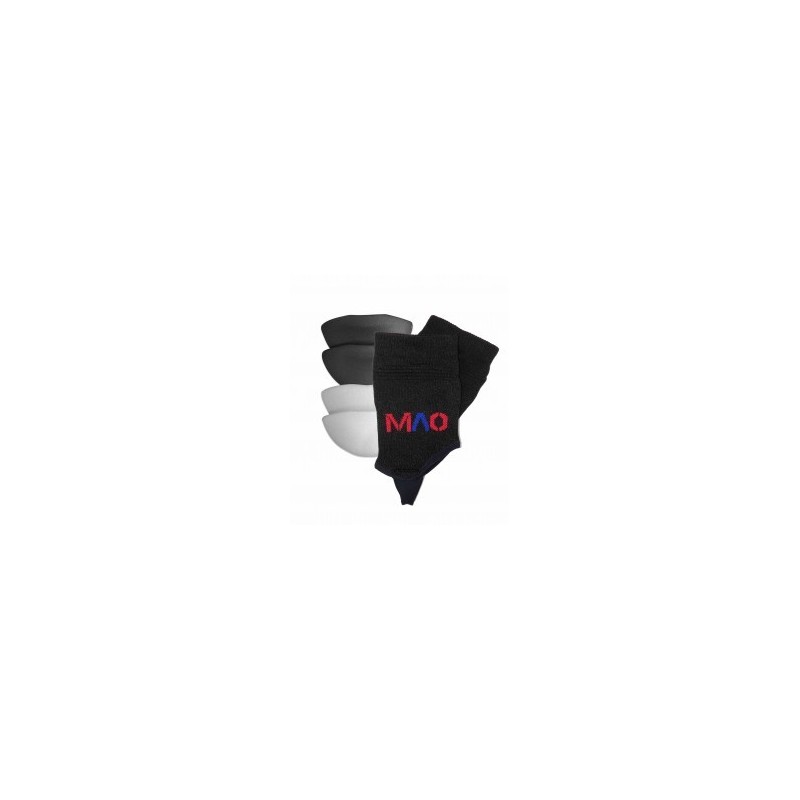 MAO Large Black Red Blue Red Logo