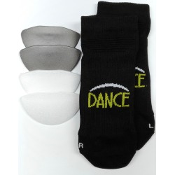 Dance socks Black Medium